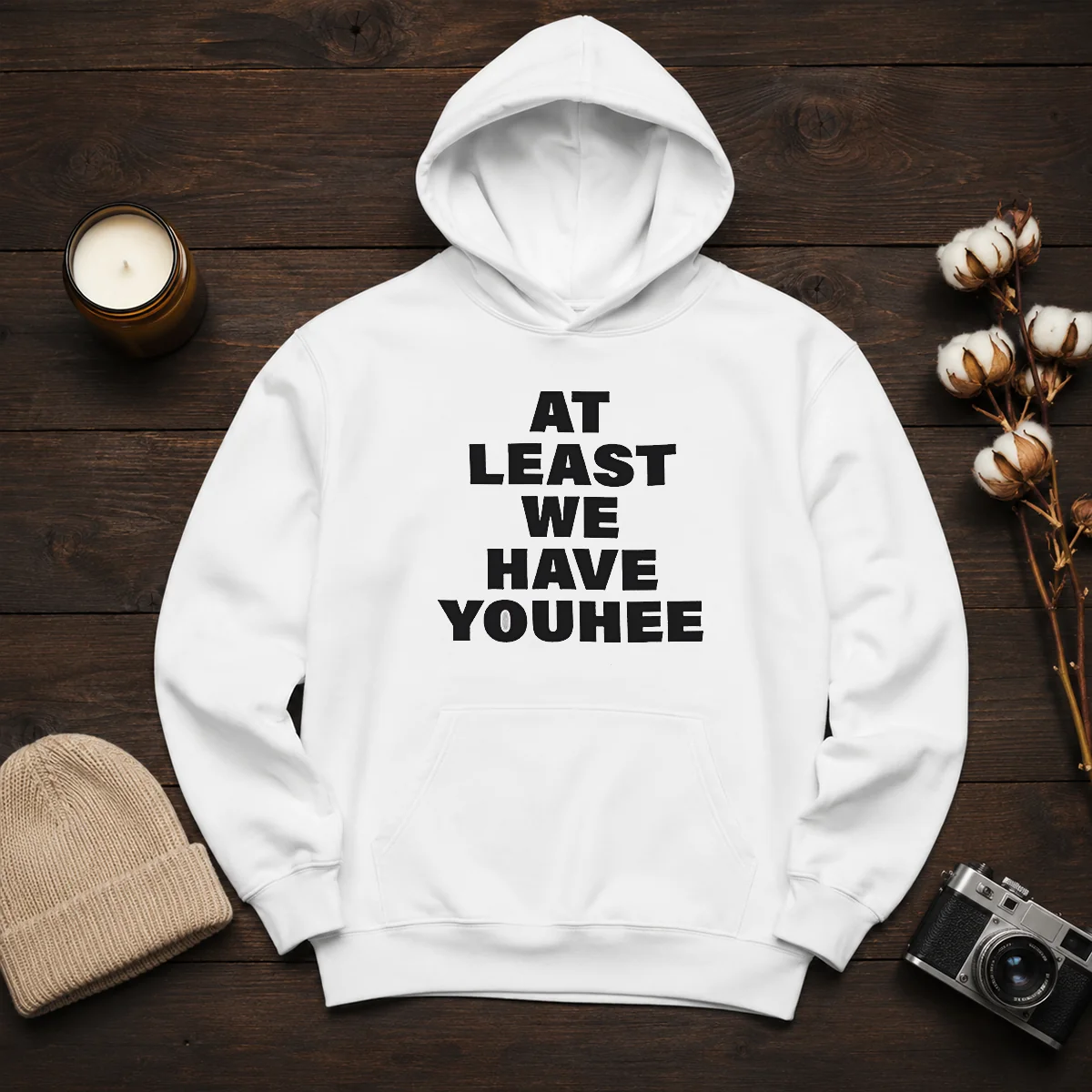Hot Youhee At Least We Have Youhee Text Shirt - Image 6