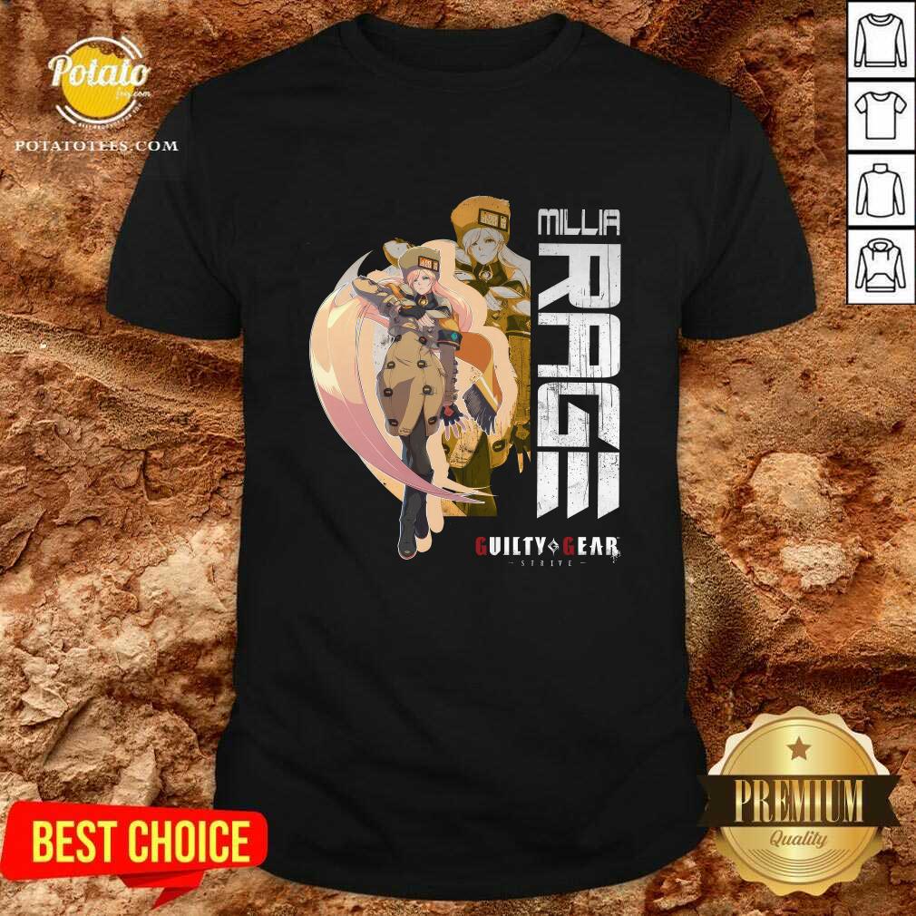 Guilty Gear Strive Millia Rage T-shirt