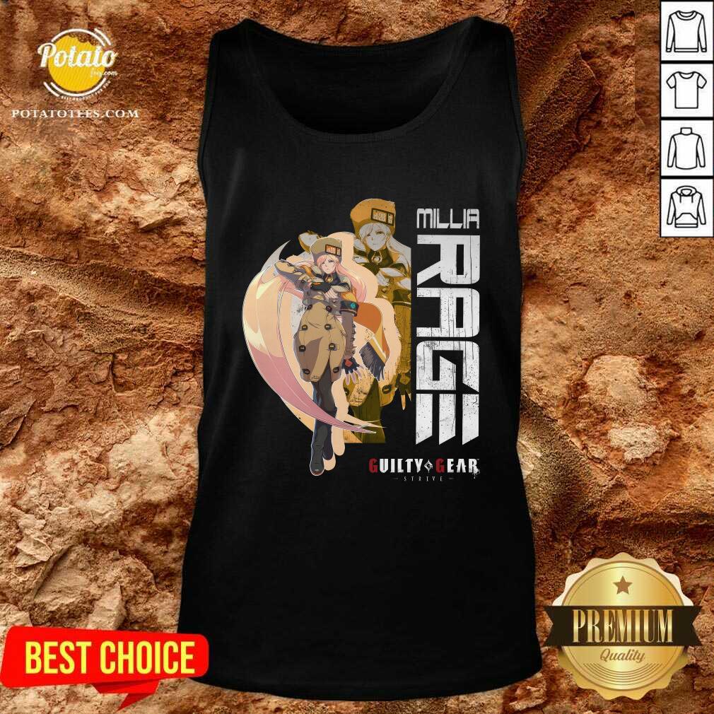 Guilty Gear Strive Millia Rage T-shirt - Image 3