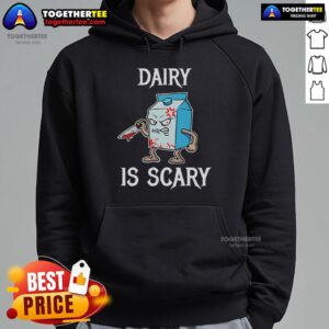 Alternative view of Top Dairy Is Scary Vegan T-Shirt