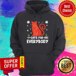 Alternative view of Cats For Everybody Christmas Shirt