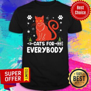 Cats For Everybody Christmas Shirt