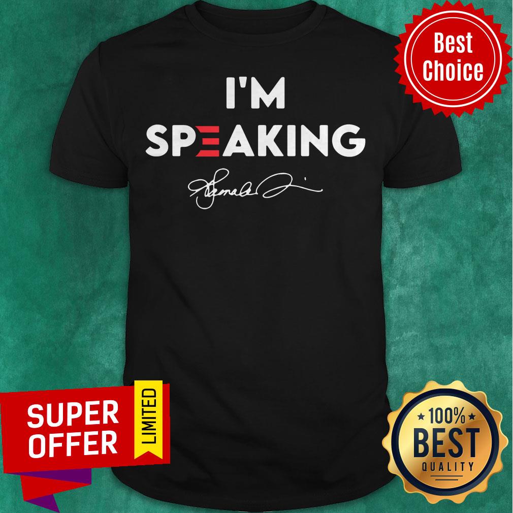 Official Kamala Harris I'M Speaking Signature Shirt