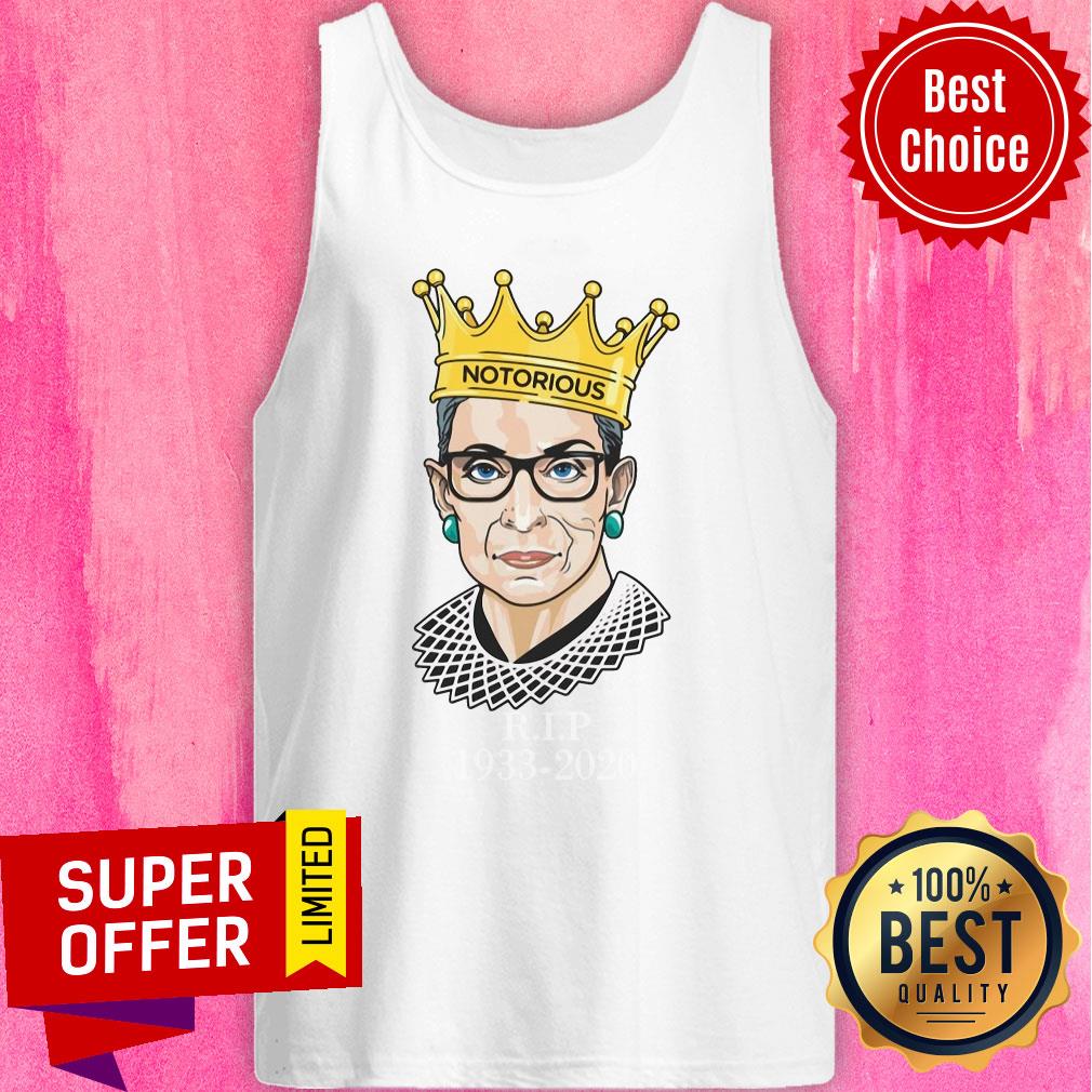 Premium Ruth Bader Ginsburg Crown Notorious Rip 1933 2020 Shirt - Image 4