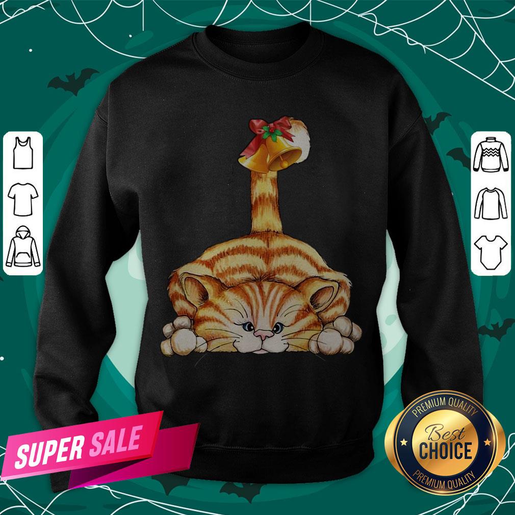 Official The Christmas In Cat Bell Shirt - Image 4