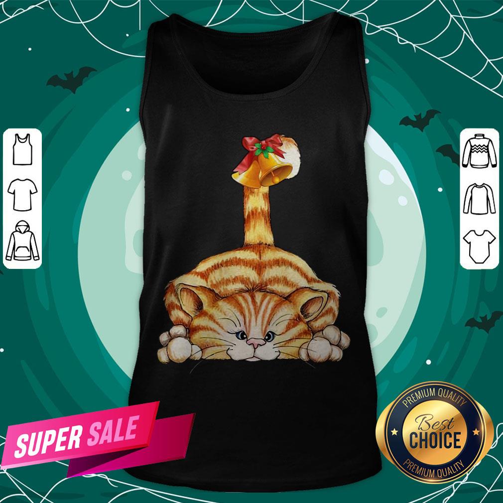 Official The Christmas In Cat Bell Shirt - Image 3