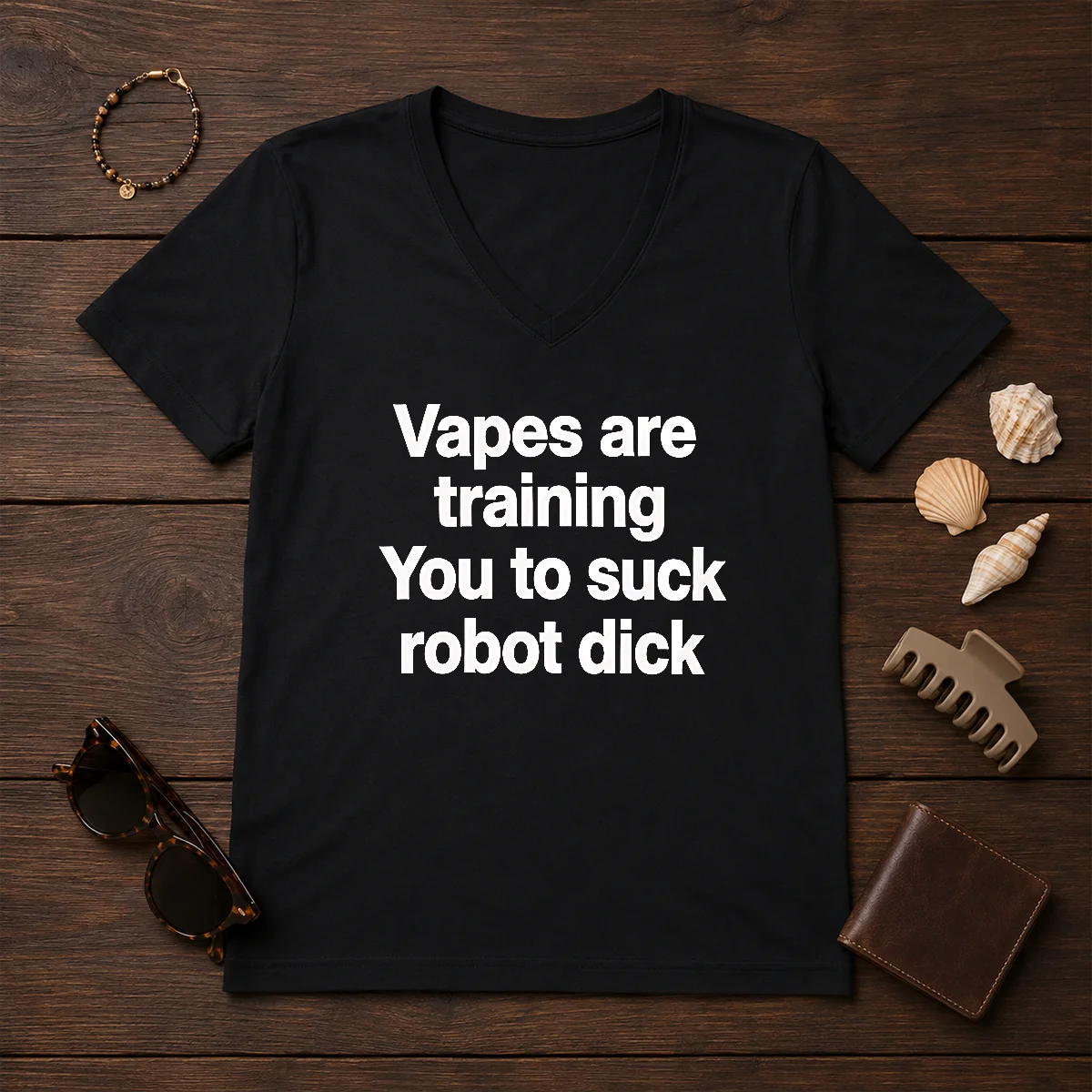 Premium Vapes Are Training You To Suck Robot Dick Shirt - Image 2