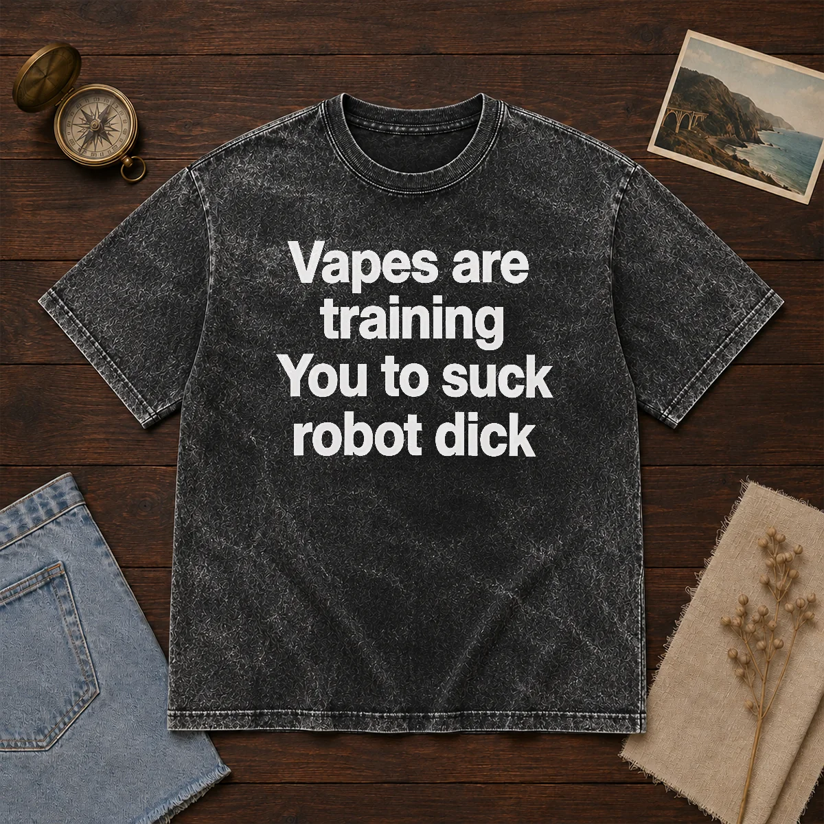 Premium Vapes Are Training You To Suck Robot Dick Shirt - Image 8