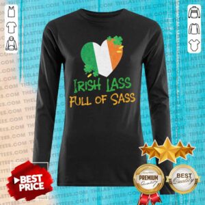 Alternative view of Awesome Irish Lass Full Of Sass Shirt