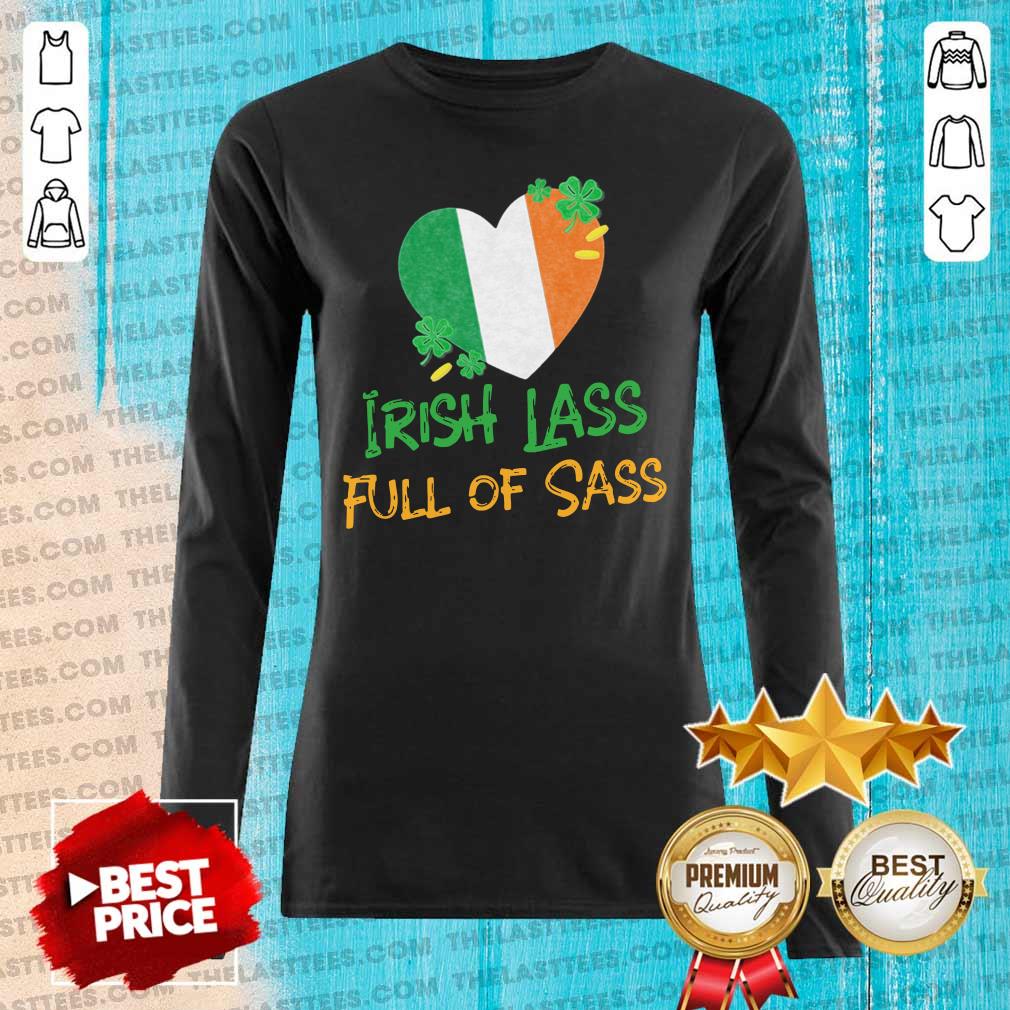 Awesome Irish Lass Full Of Sass Shirt - Image 2