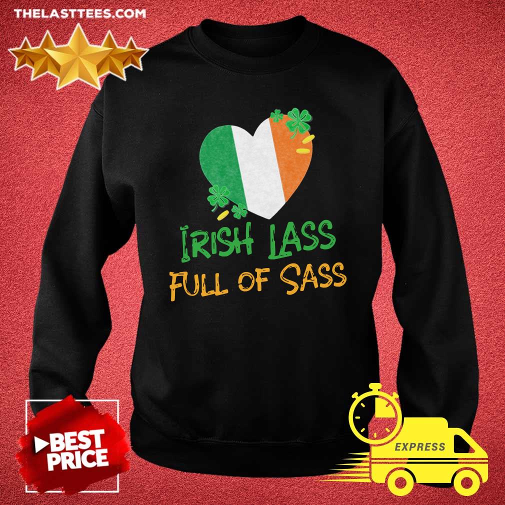 Awesome Irish Lass Full Of Sass Shirt - Image 5