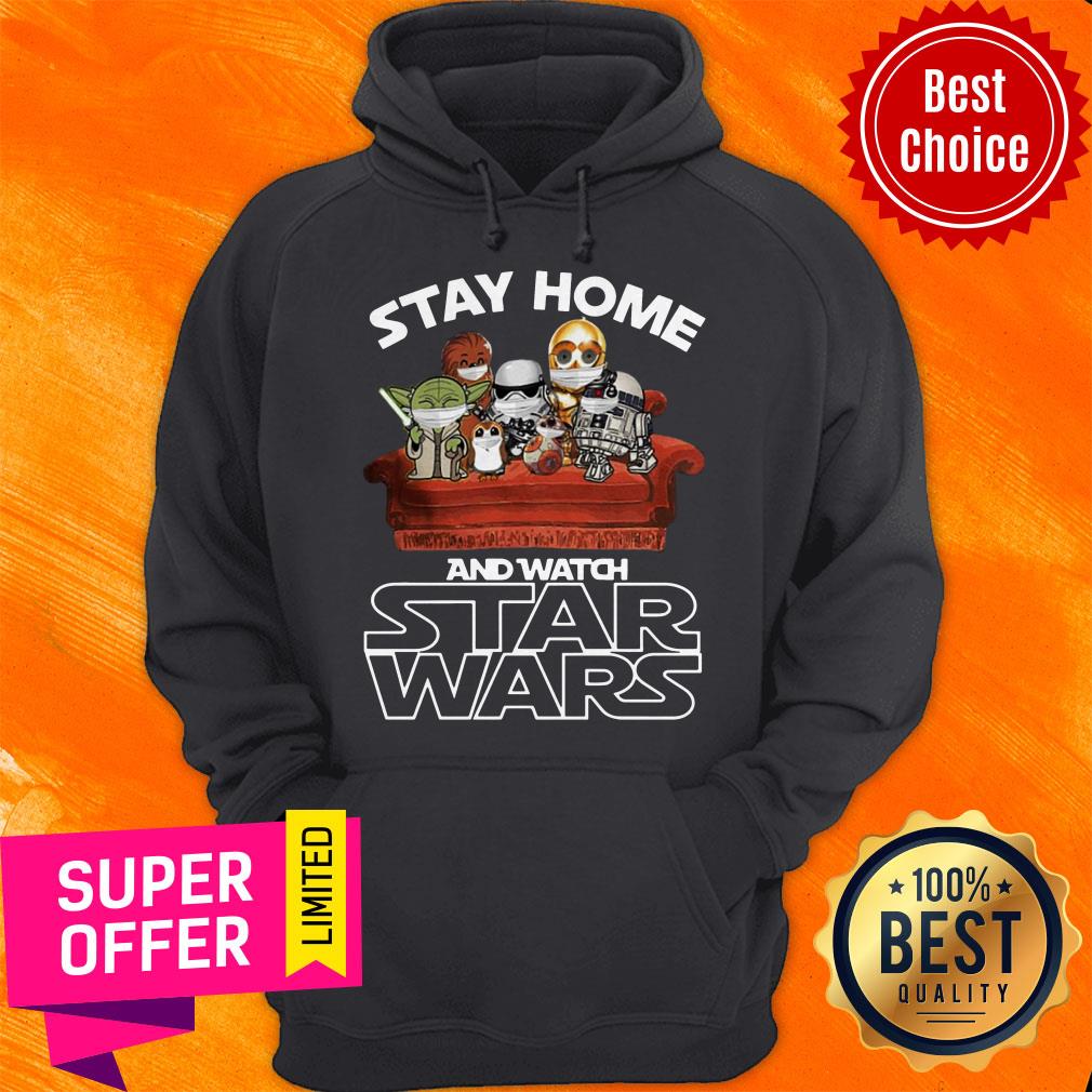 Nice Stay Home And Watch Star Wars Shirt - Image 2