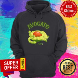 Alternative view of Top Meow Avogato Cat Avocado Shirt