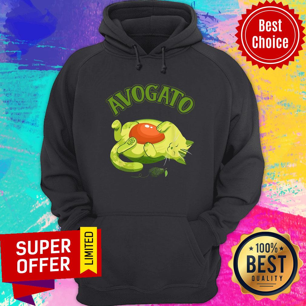 Top Meow Avogato Cat Avocado Shirt - Image 2