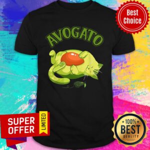 Top Meow Avogato Cat Avocado Shirt