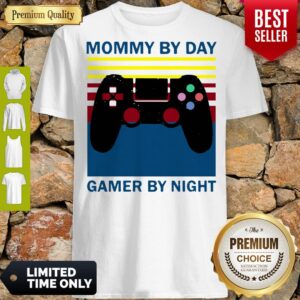 Mommy By Day Gamer By Night Vintage Shirt