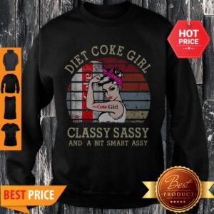 Alternative view of Good Diet Coke Girl Classy Sassy And A Bit Smart Assy Vintage Shirt