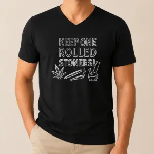 Alternative view of Hot Keep One Rolled Stoners Shirt