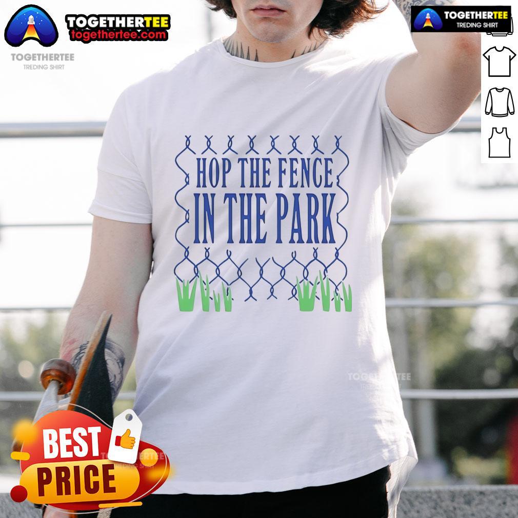 Official Olivia Rodrigo Hop The Fence In The Park T-Shirt