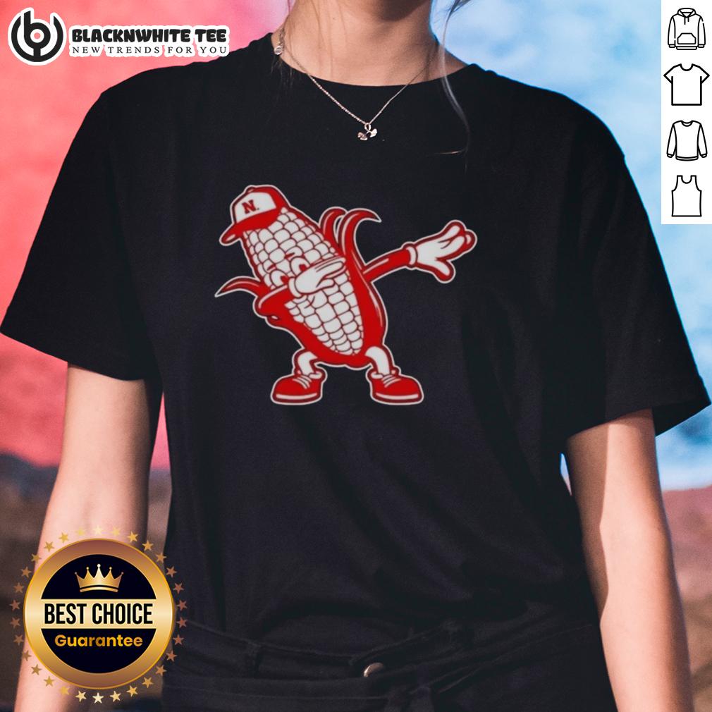 Top Nebraska Cornhuskers Corn Dabbing T-Shirt - Image 3
