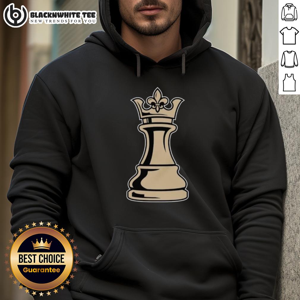 Top New Orleans Saints The Queen Can Make Any Move T-Shirt - Image 2