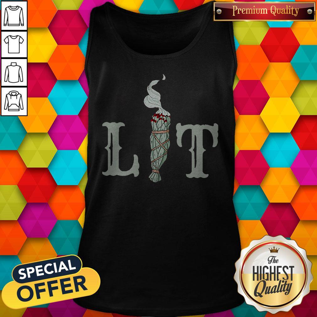 Awesome Sage Lit Shirt - Image 4