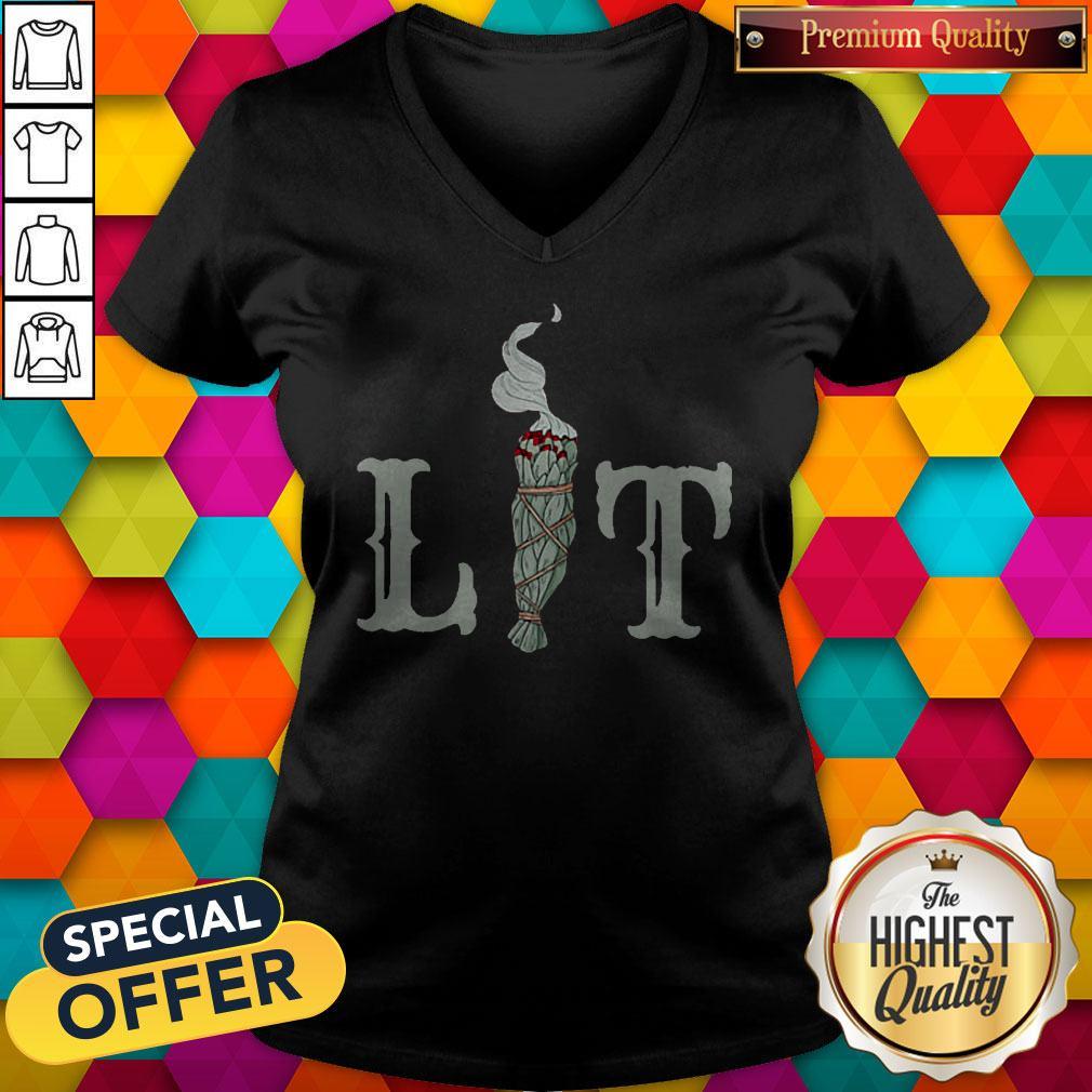 Awesome Sage Lit Shirt - Image 2