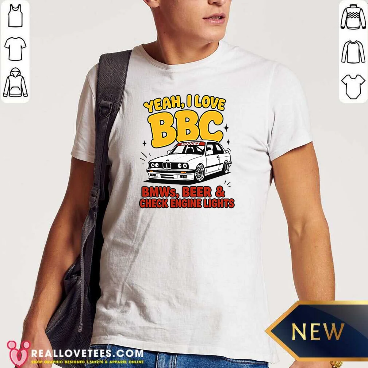 Original Yeah I Love BBC Bmws Beer And Check Engine Lights Shirt