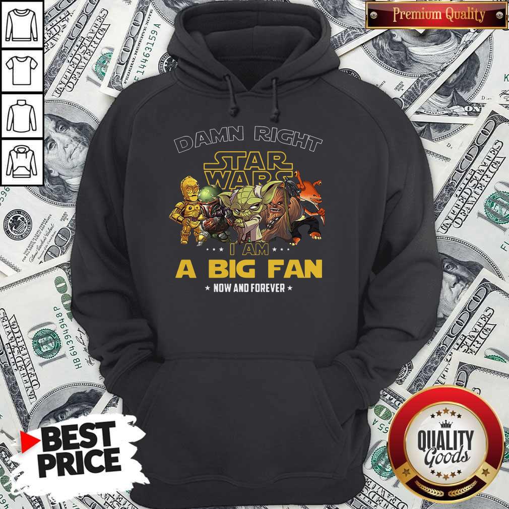 Damn Right Star Wars I Am A Big Fan Now And Forever Shirt - Image 5