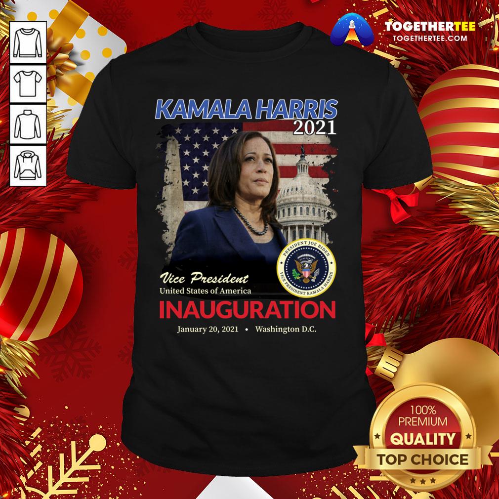 Great 2021 Inauguration Day Kamala Harris Commemorative Souvenir Shirt