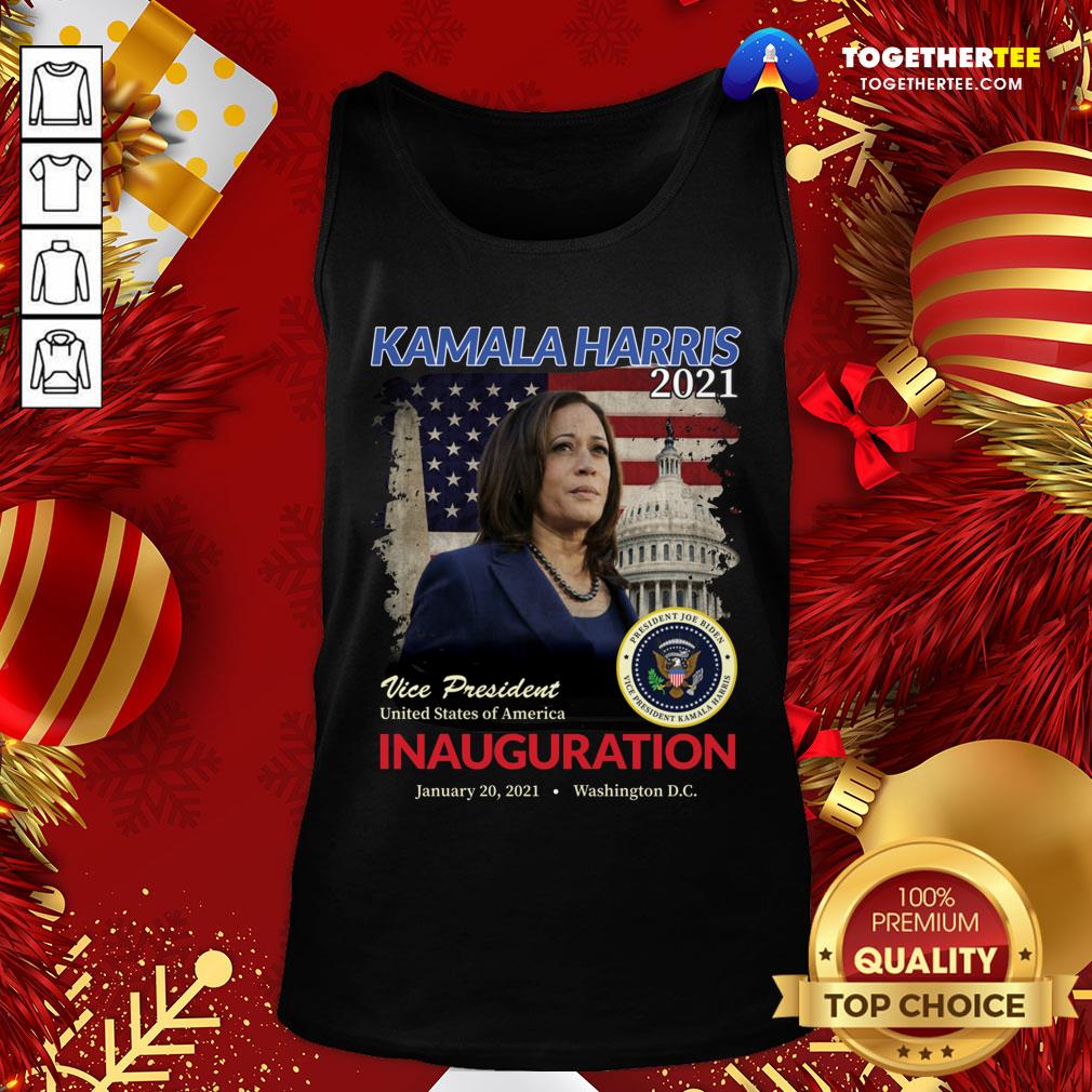 Great 2021 Inauguration Day Kamala Harris Commemorative Souvenir Shirt - Image 3