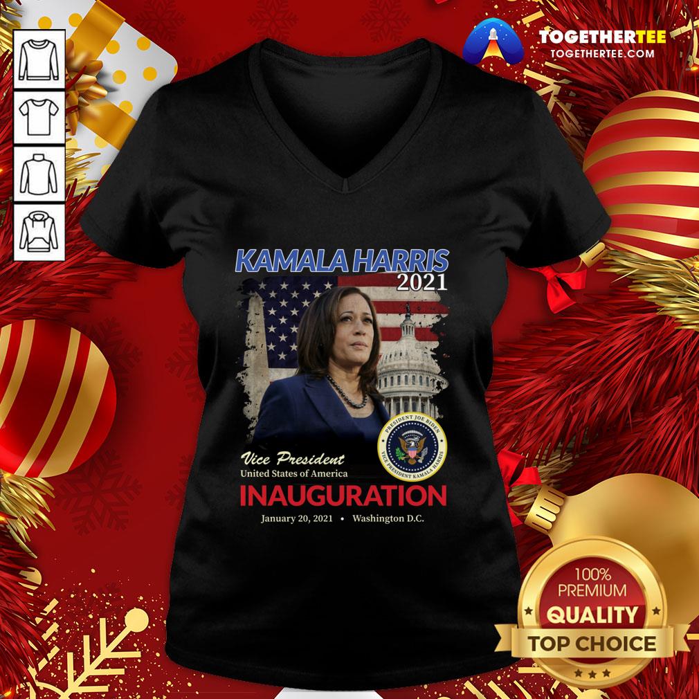 Great 2021 Inauguration Day Kamala Harris Commemorative Souvenir Shirt - Image 2