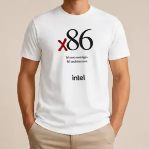 Hot Awesome Intel X86 It's Not Nostalgia It's Architecture Shirt