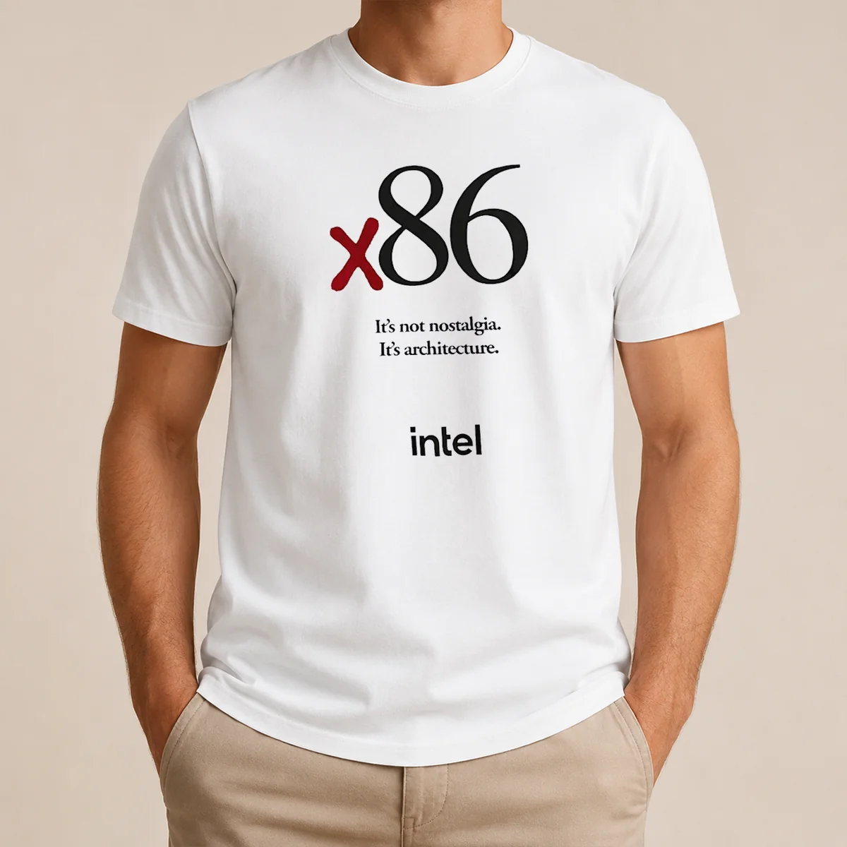 Hot Awesome Intel X86 It's Not Nostalgia It's Architecture Shirt