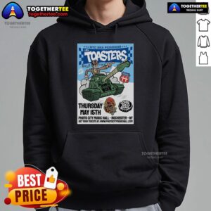 Alternative view of Official The Toasters NY Ska Pioneers Show May 15 2025 T-Shirt