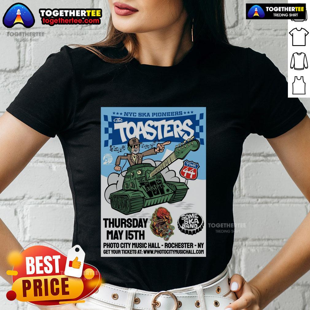 Official The Toasters NY Ska Pioneers Show May 15 2025 T-Shirt - Image 3