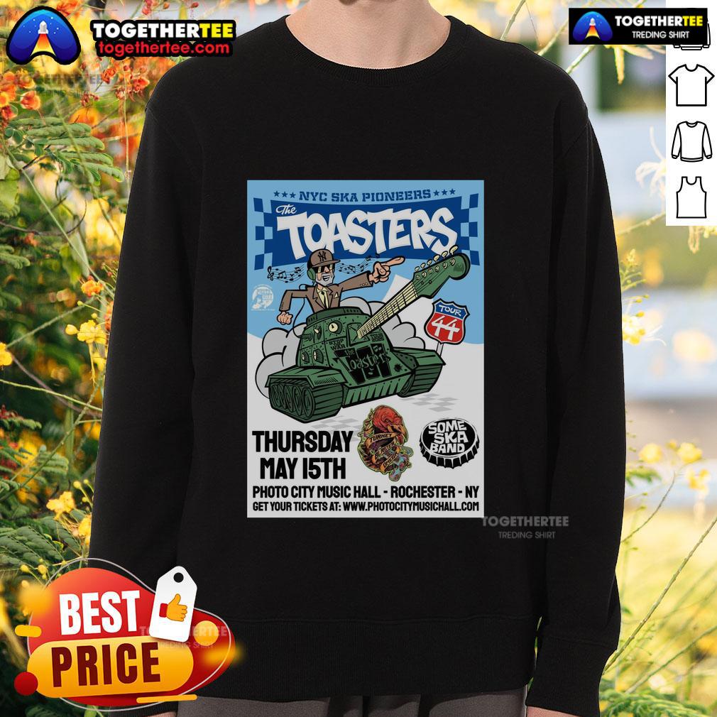 Official The Toasters NY Ska Pioneers Show May 15 2025 T-Shirt - Image 5