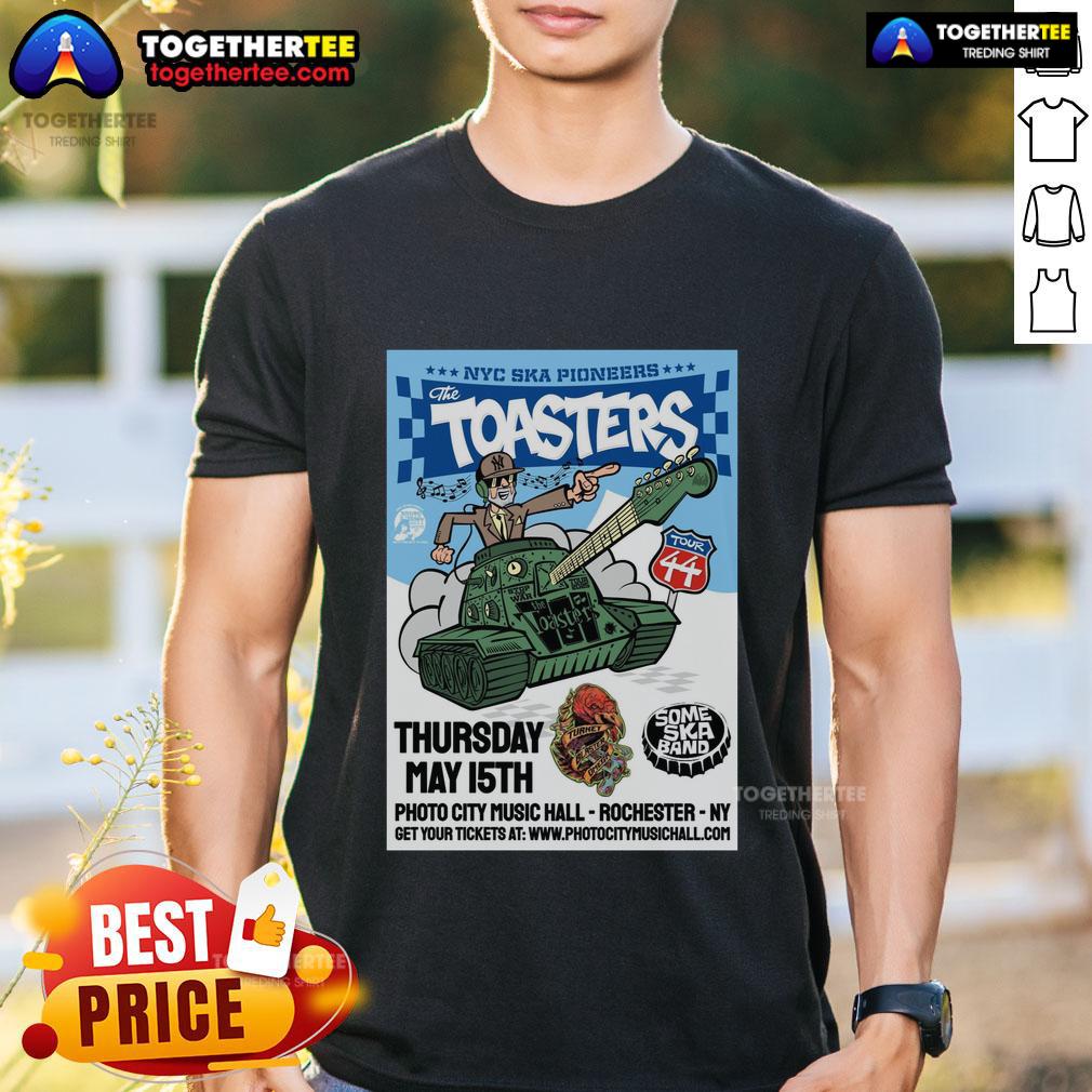 Official The Toasters NY Ska Pioneers Show May 15 2025 T-Shirt