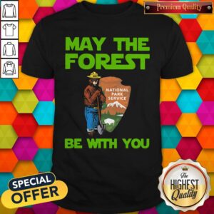 Farmer Bear May The Forest Be With You Shirt