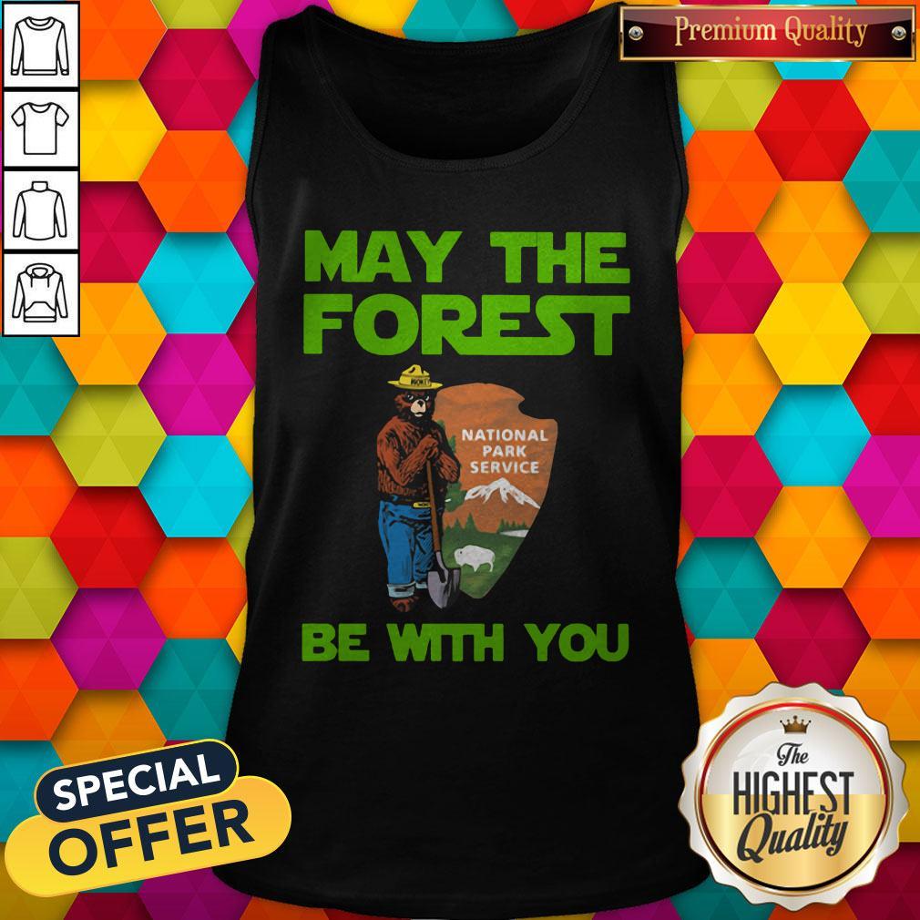 Farmer Bear May The Forest Be With You Shirt - Image 2