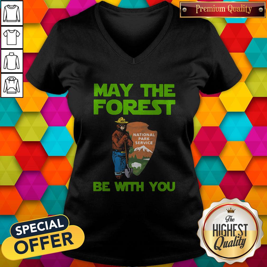 Farmer Bear May The Forest Be With You Shirt - Image 5