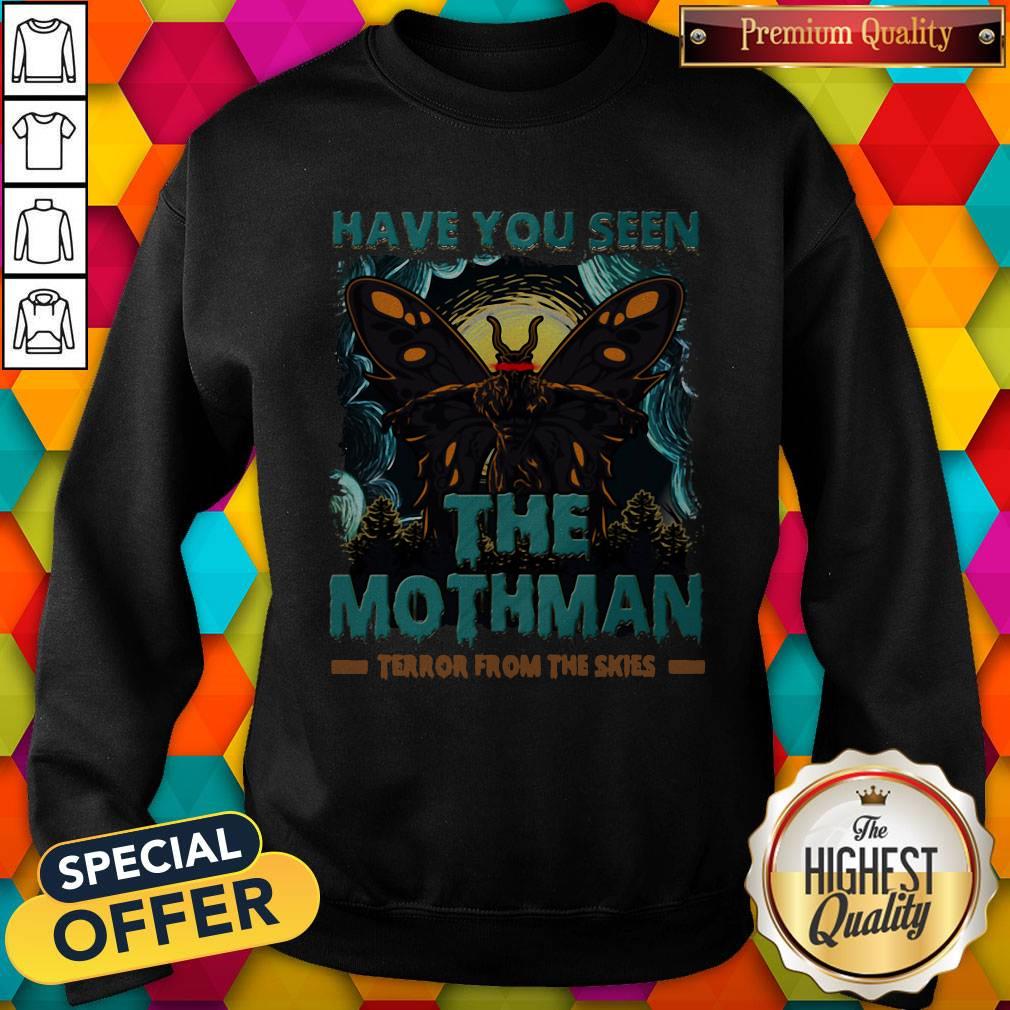 Have You Seen The Mothman Butterfly Shirt - Image 4