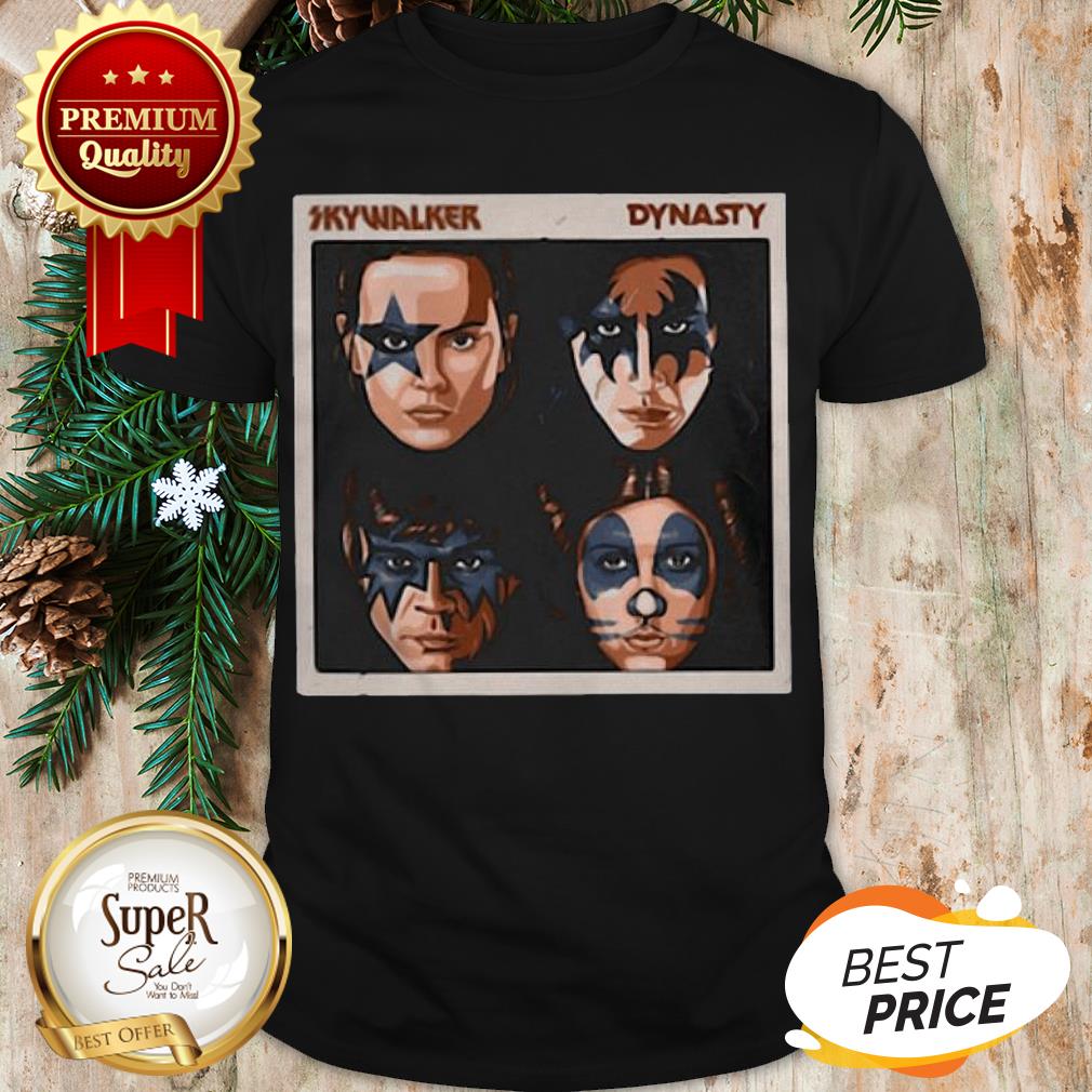Official Skywalker Dynasty Mashup Kiss Star Wars Shirt