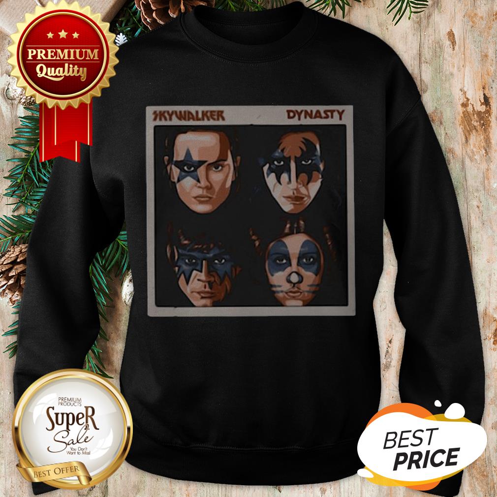 Official Skywalker Dynasty Mashup Kiss Star Wars Shirt - Image 4