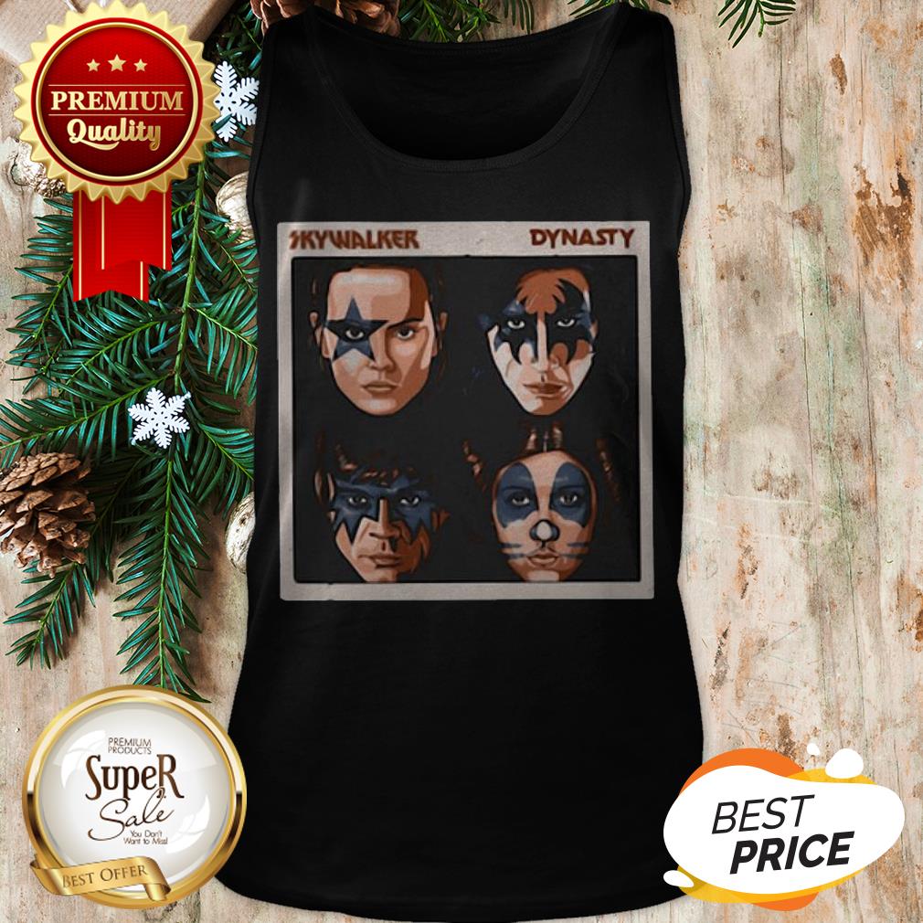 Official Skywalker Dynasty Mashup Kiss Star Wars Shirt - Image 3