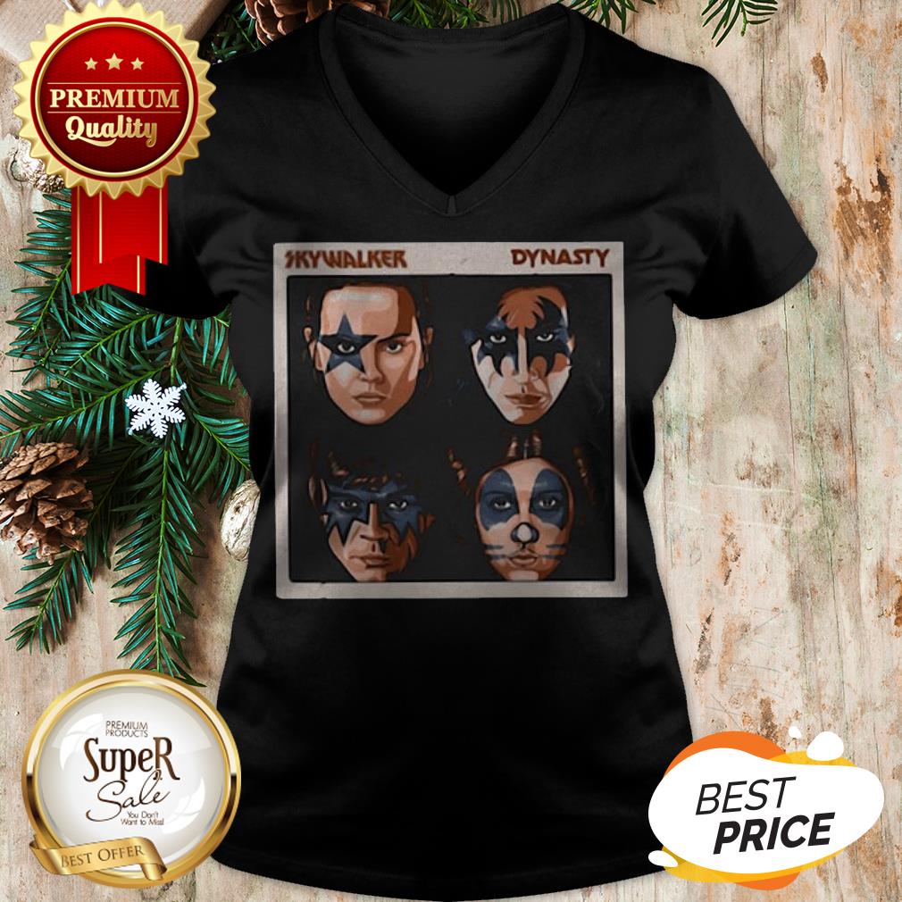 Official Skywalker Dynasty Mashup Kiss Star Wars Shirt - Image 2