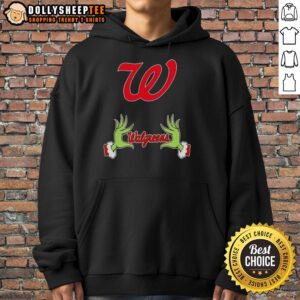Alternative view of Awesome Walgreens X Grinch Hands Merry Christmas T-Shirt