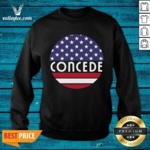 Alternative view of Lovely Concede American Flag Election 2020 Shirt