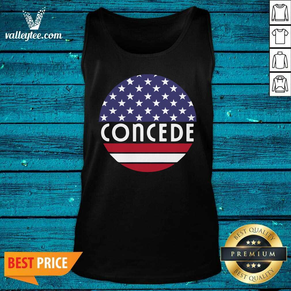 Lovely Concede American Flag Election 2020 Shirt - Image 5