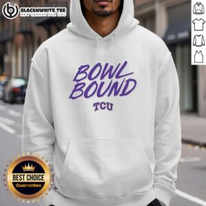 Alternative view of Nice TCU Horned Frogs Football 2025 Bowl Bound T-Shirt